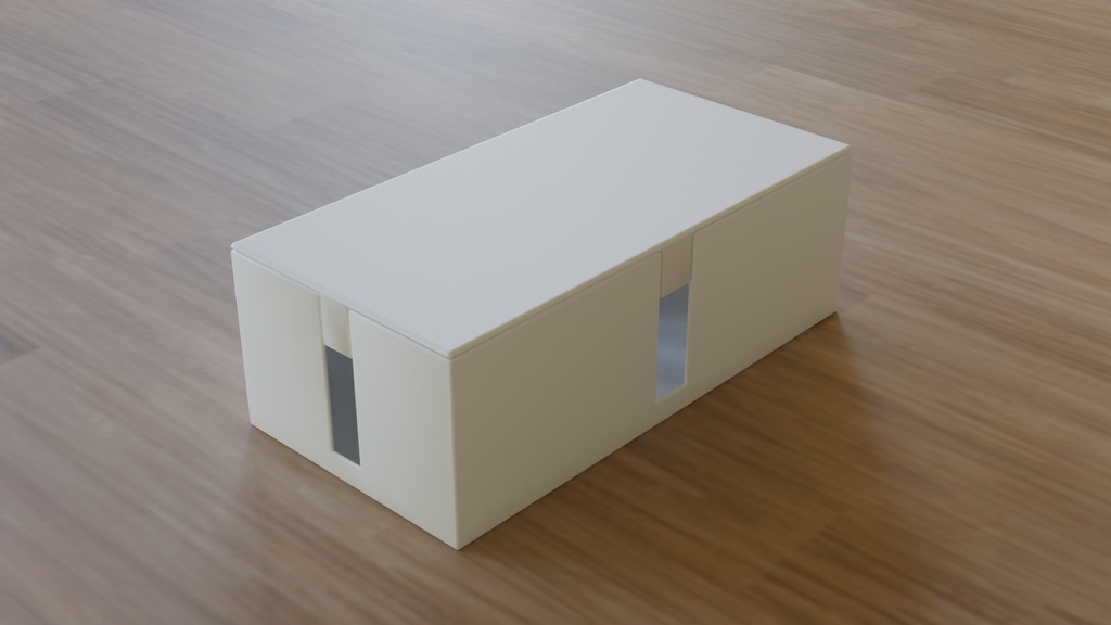 【3D素材_fbx】ケーブルボックス