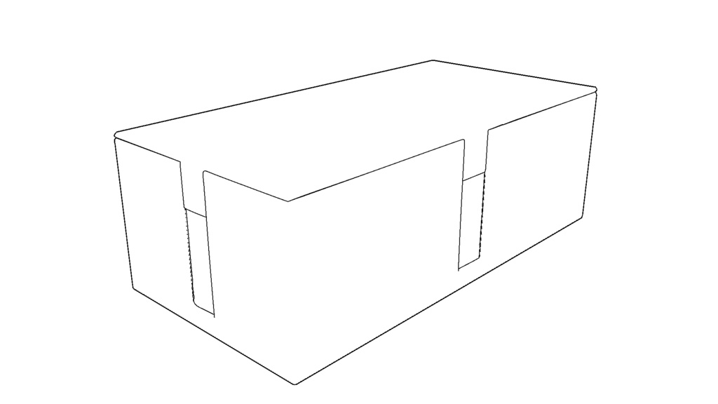 【3D素材_fbx】ケーブルボックス