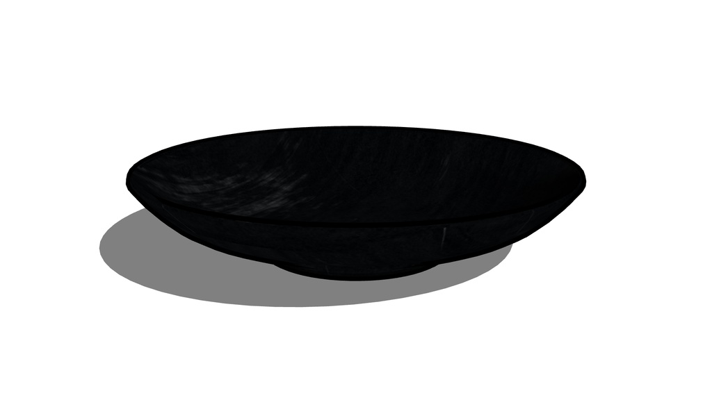 【3D素材_fbx】小皿