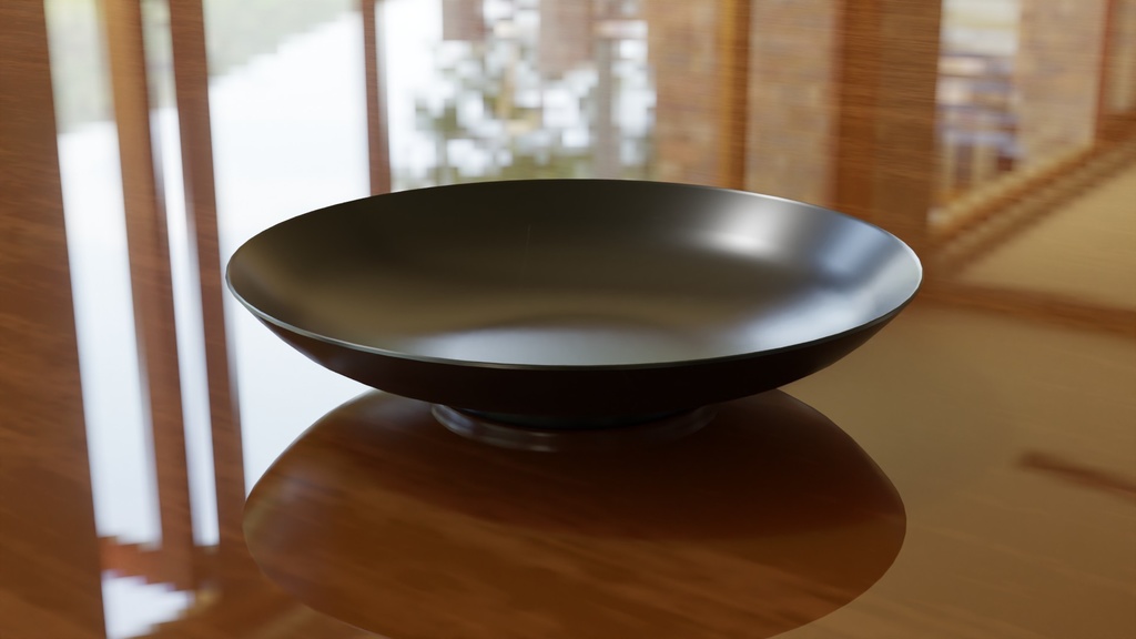 【3D素材_fbx】小皿