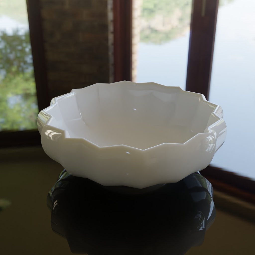 【3D素材_fbx】小皿