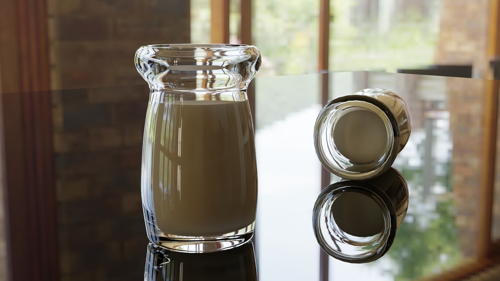 【3D素材_fbx】カスタードプリン