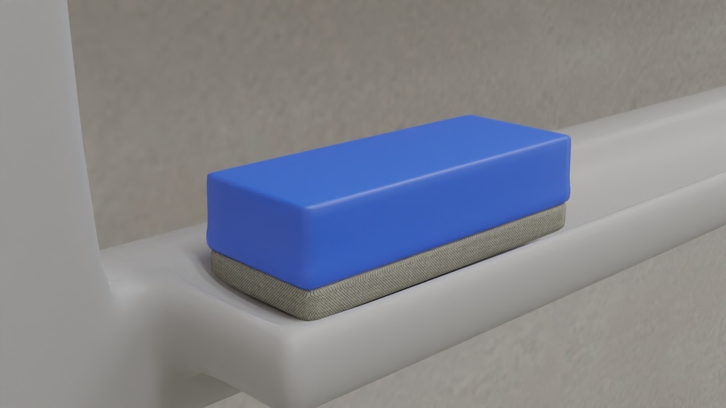 【3D素材_fbx】ホワイトボード消し