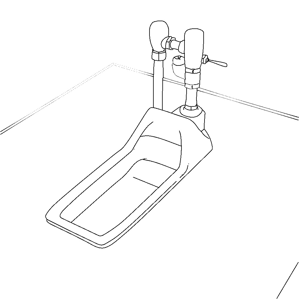 【3D素材_fbx】和式便器