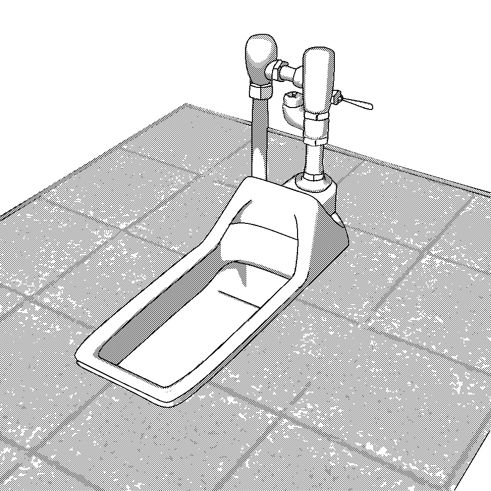 【3D素材_fbx】和式便器