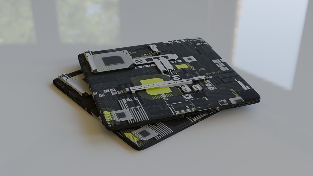 【3D素材_fbx】チップ