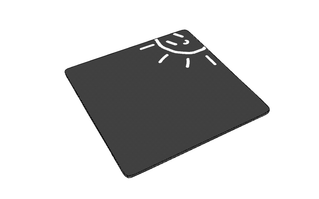 【3D素材_fbx】マウスパッド