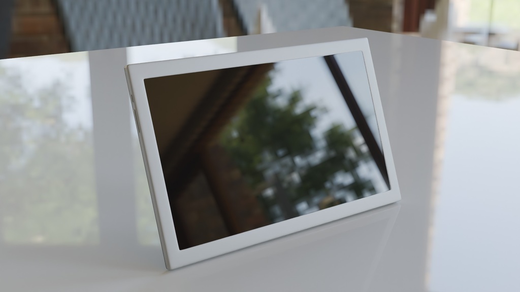 【3D素材_fbx】タブレット