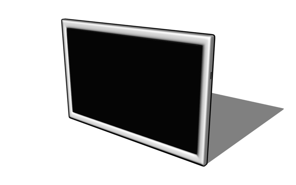 【3D素材_fbx】タブレット