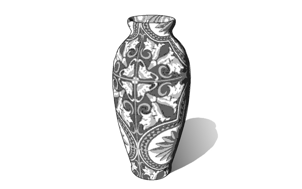 【3D素材_fbx】壺