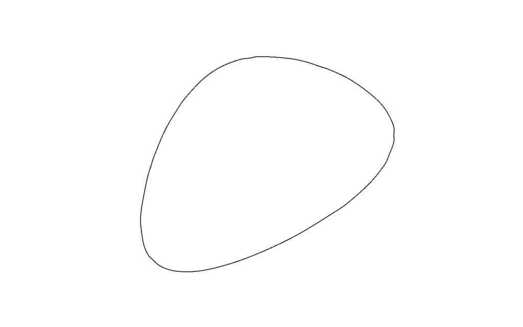 【3D素材_fbx】ギターピック