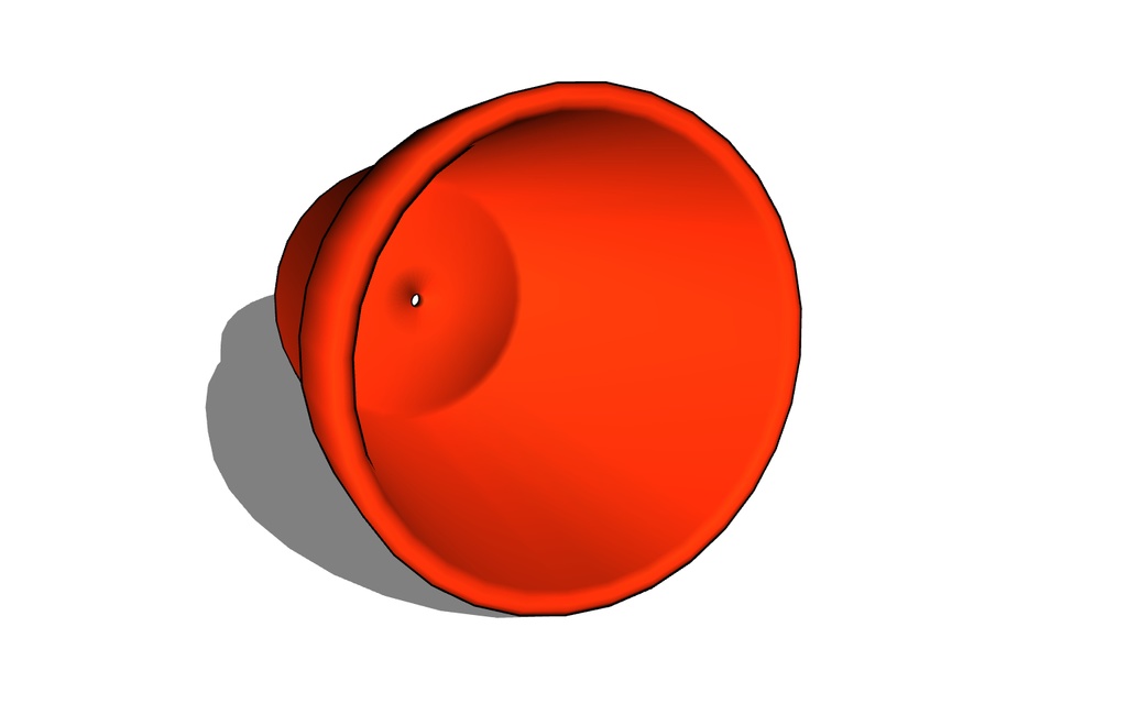 【3D素材_fbx】植木鉢