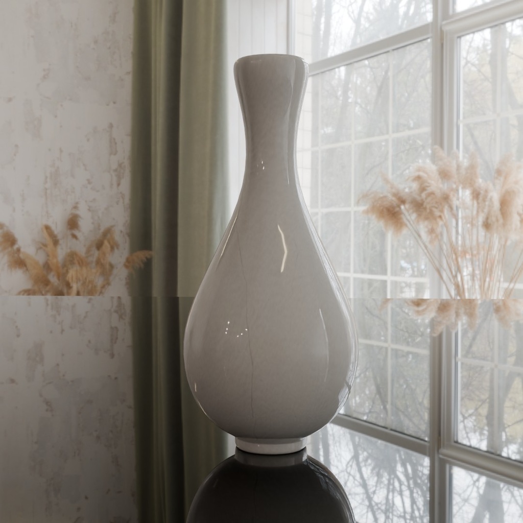 【3D素材_fbx】花瓶