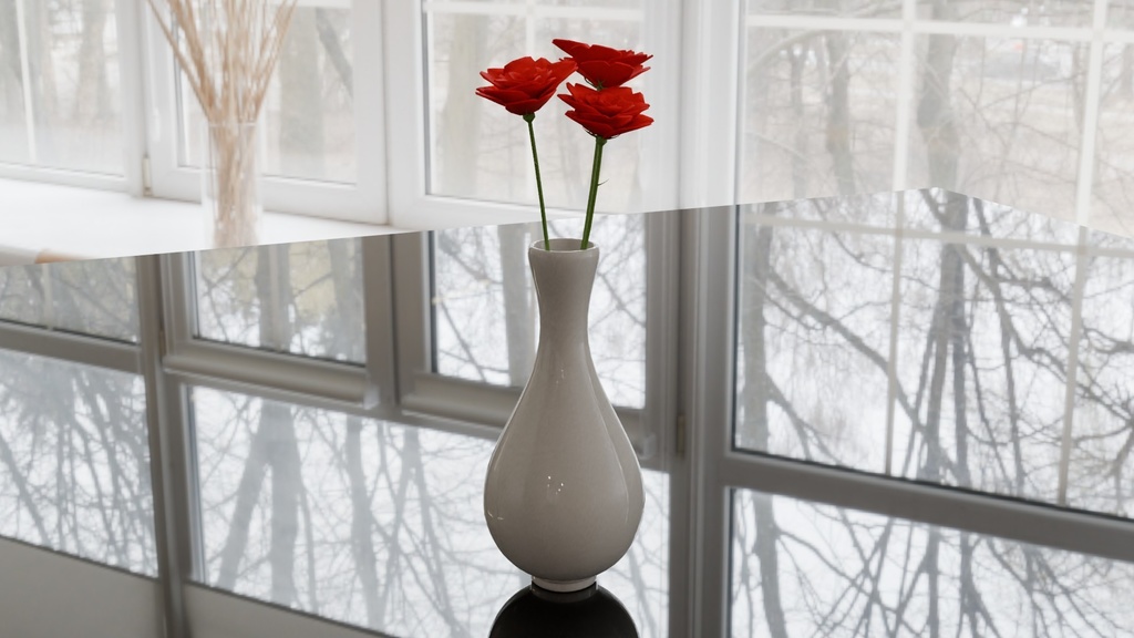 【3D素材_fbx】薔薇