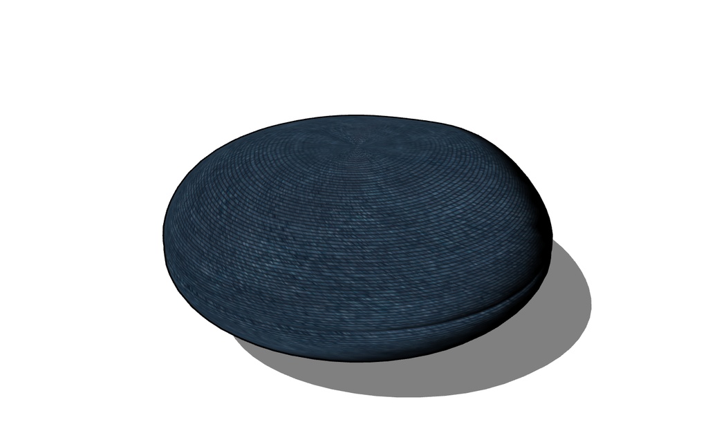 【3D素材_fbx】クッション