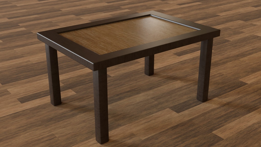 【3D素材_fbx】テーブル