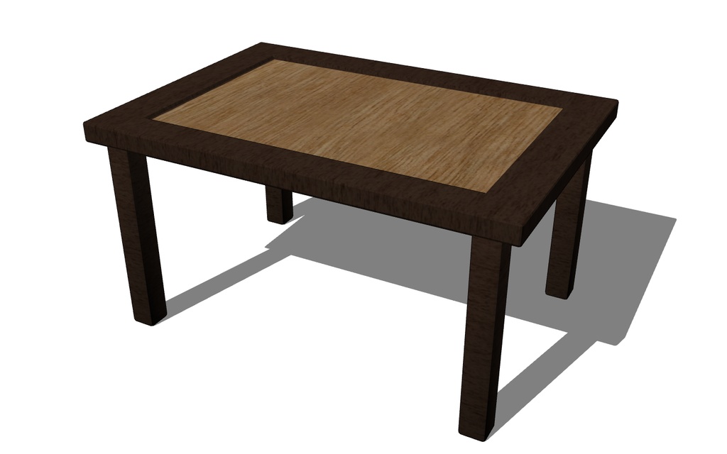 【3D素材_fbx】テーブル