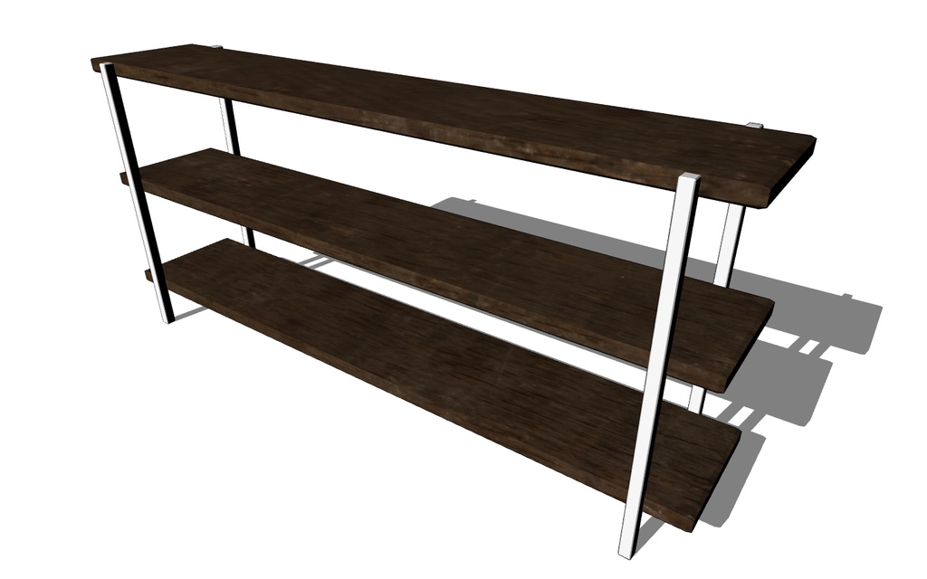 【3D素材_fbx】棚