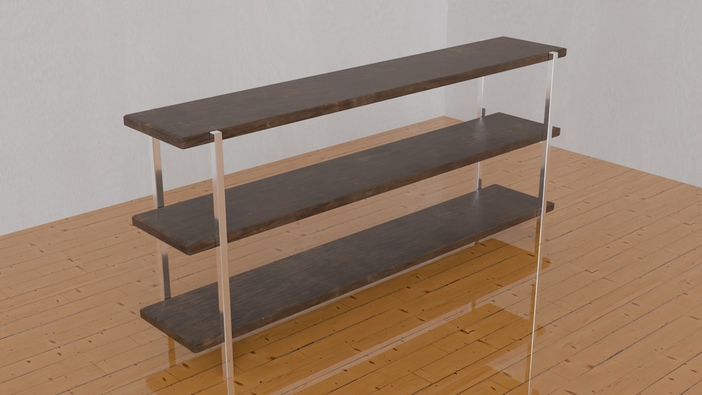 【3D素材_fbx】棚