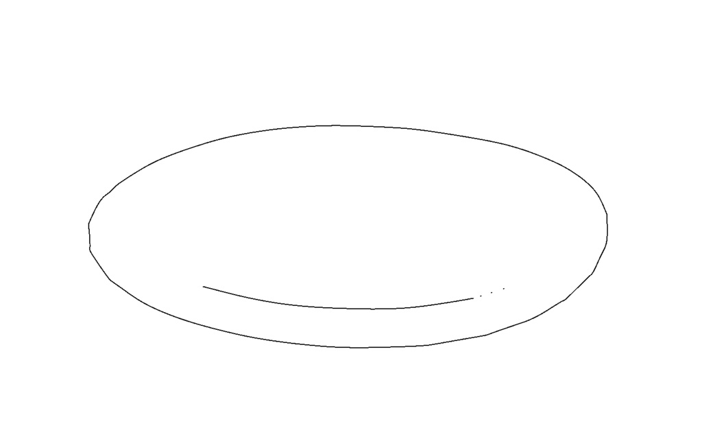 【3D素材_fbx】木製の皿