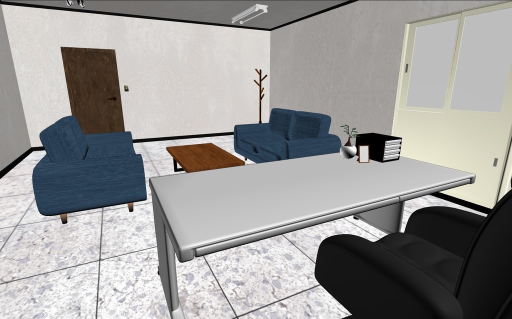 【3D素材】事務所