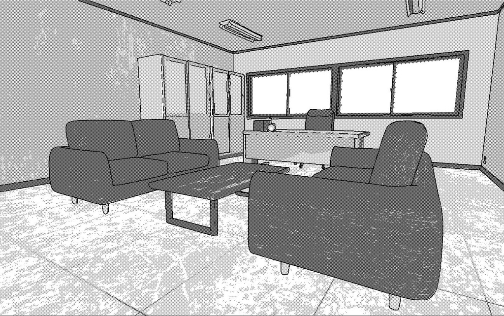 【3D素材】事務所