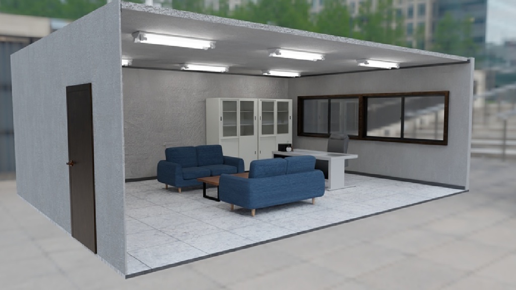 【3D素材】事務所