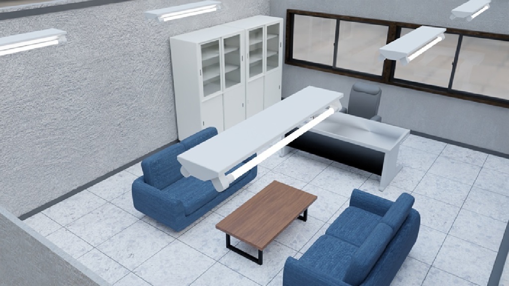 【3D素材】事務所