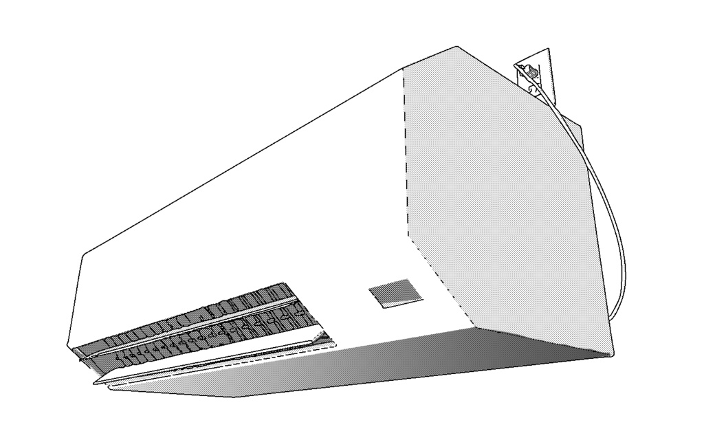 【3D素材_fbx】エアコン