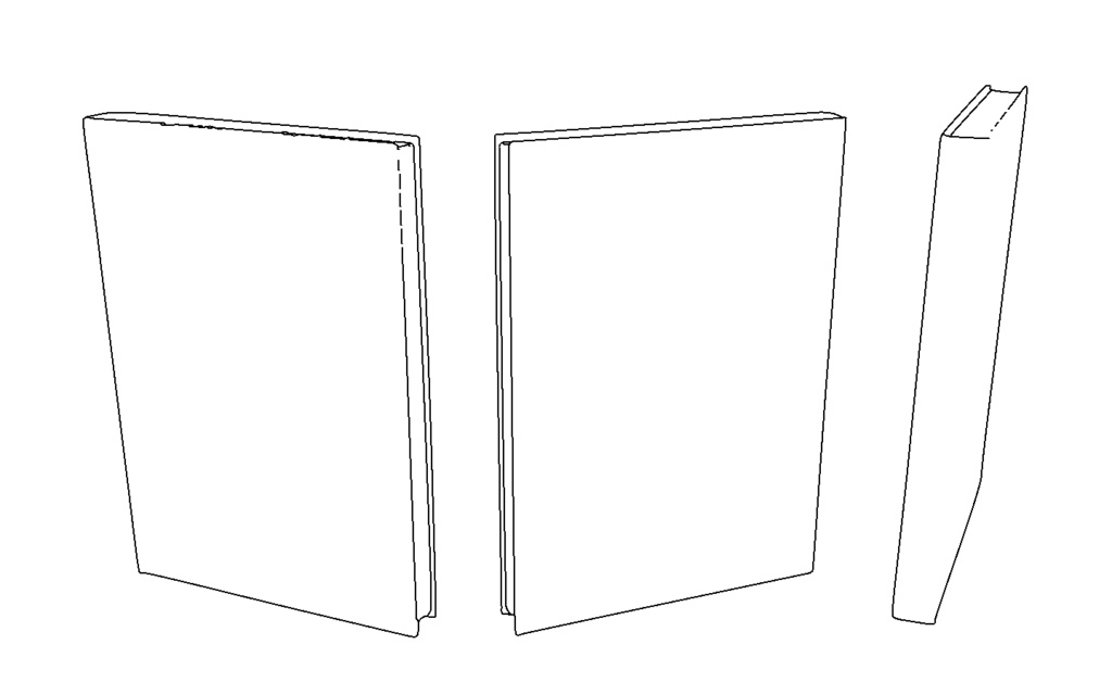 【3D素材_fbx】ビジネス本