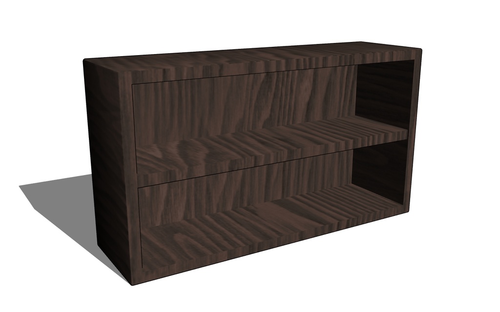 【3D素材_fbx】本棚