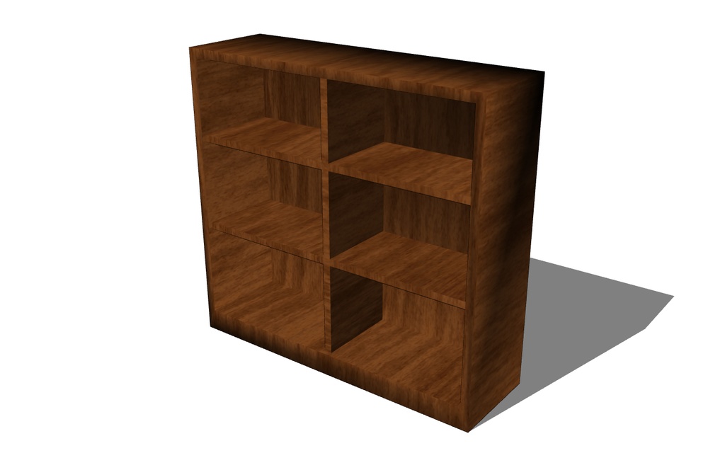 【3D素材_fbx】本棚