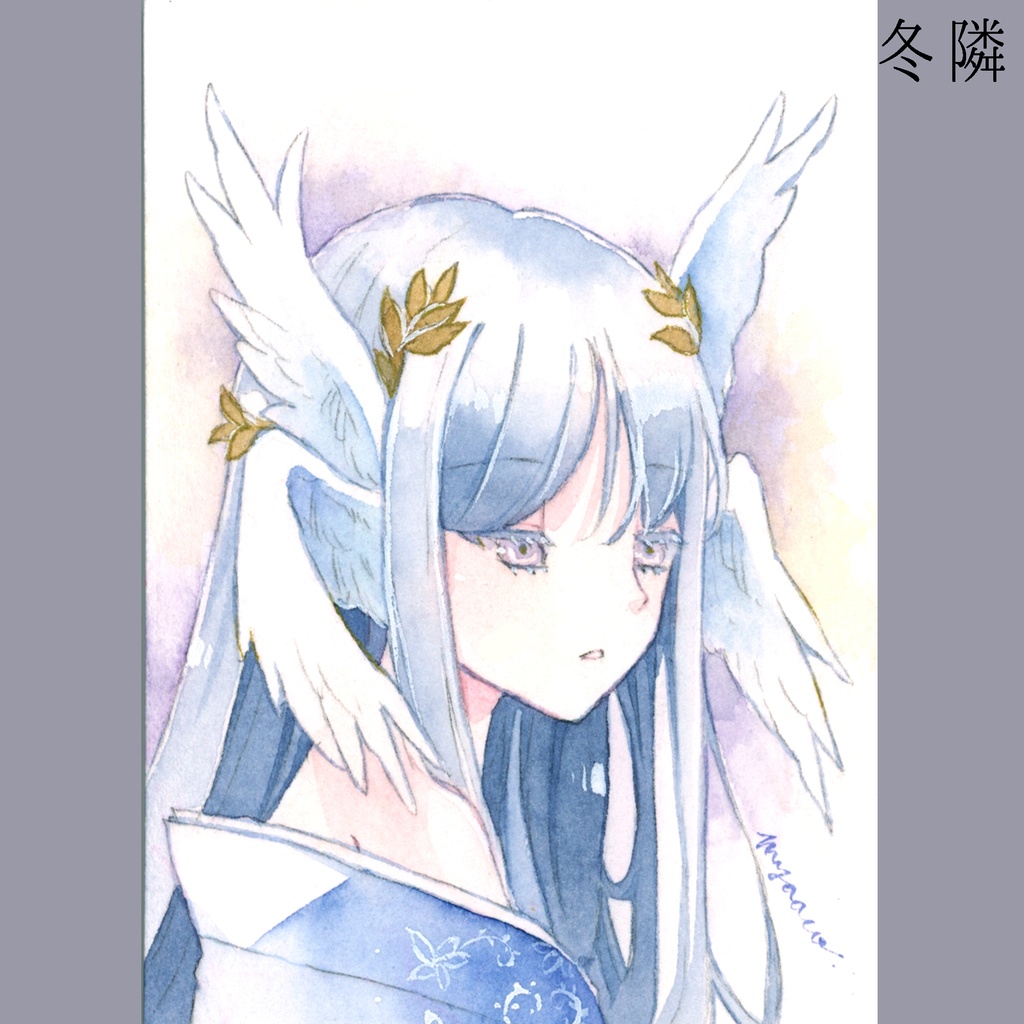 【水彩原画】ATC