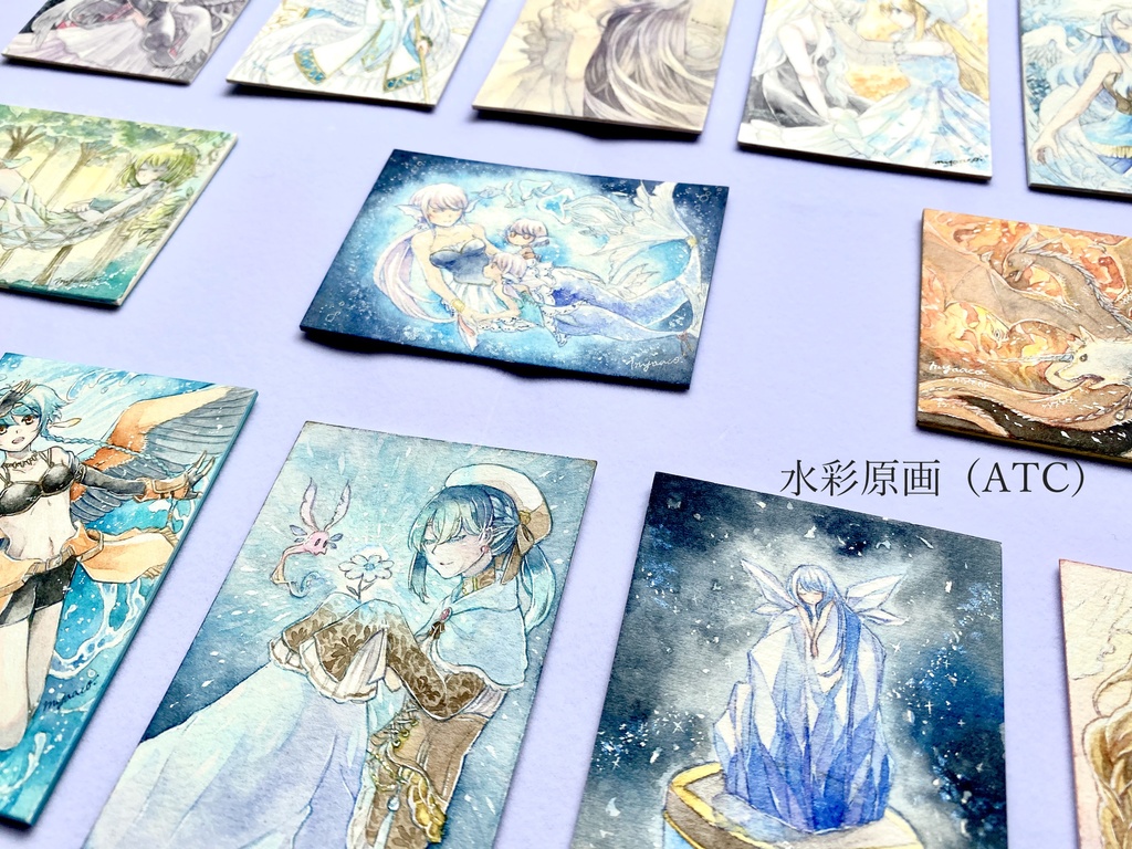 【水彩原画】ATC