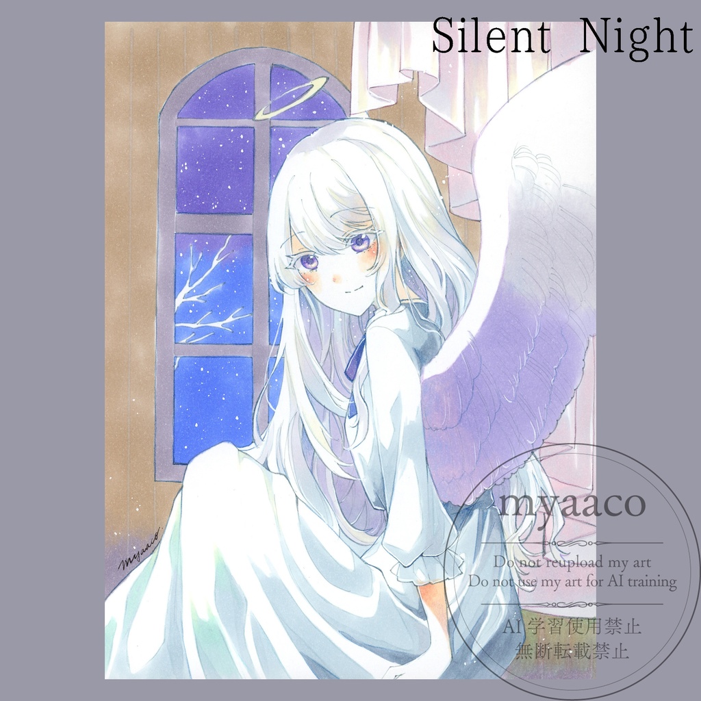 【アナログ原画】ドローイング・未額装原画