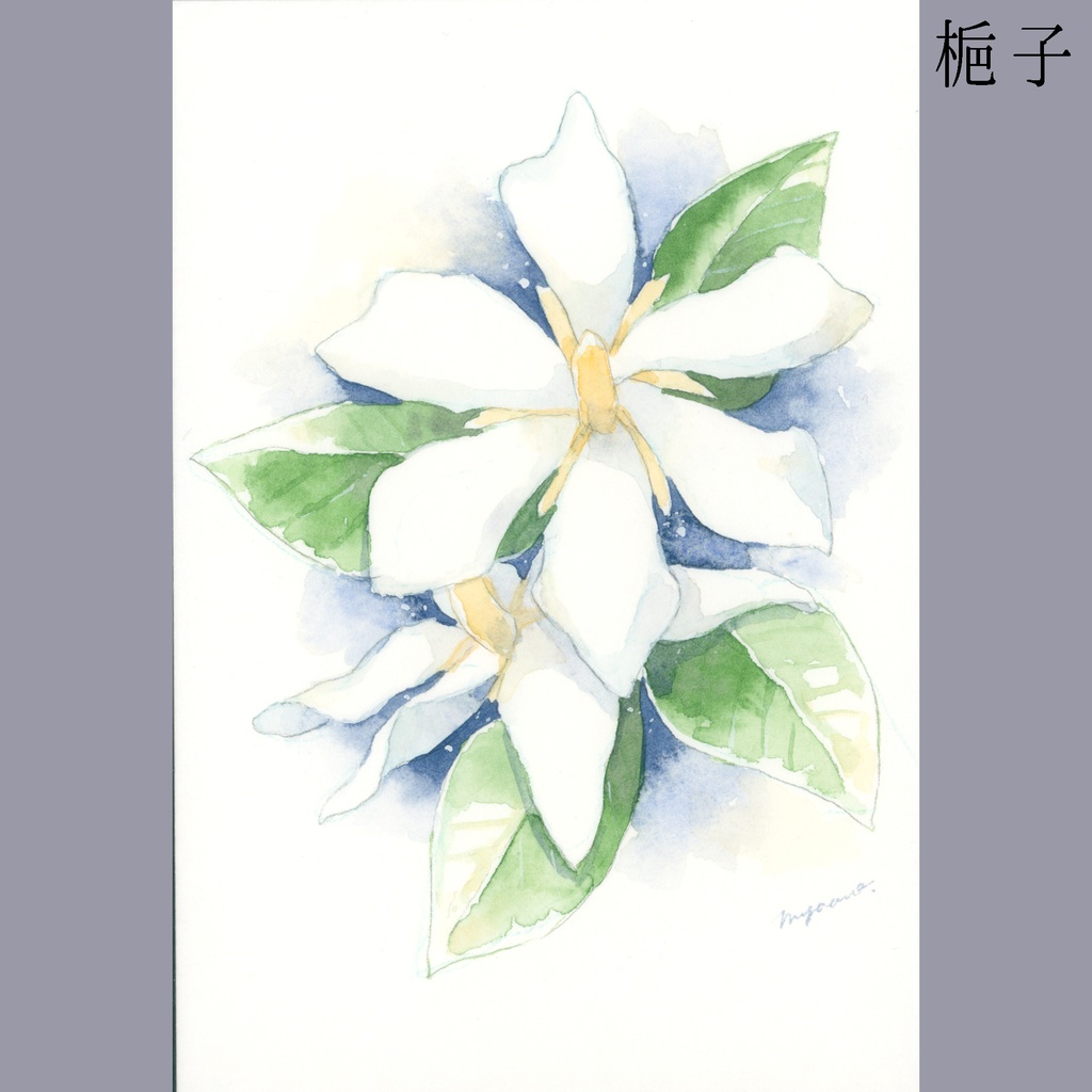 【水彩原画】ドローイング・未額装原画