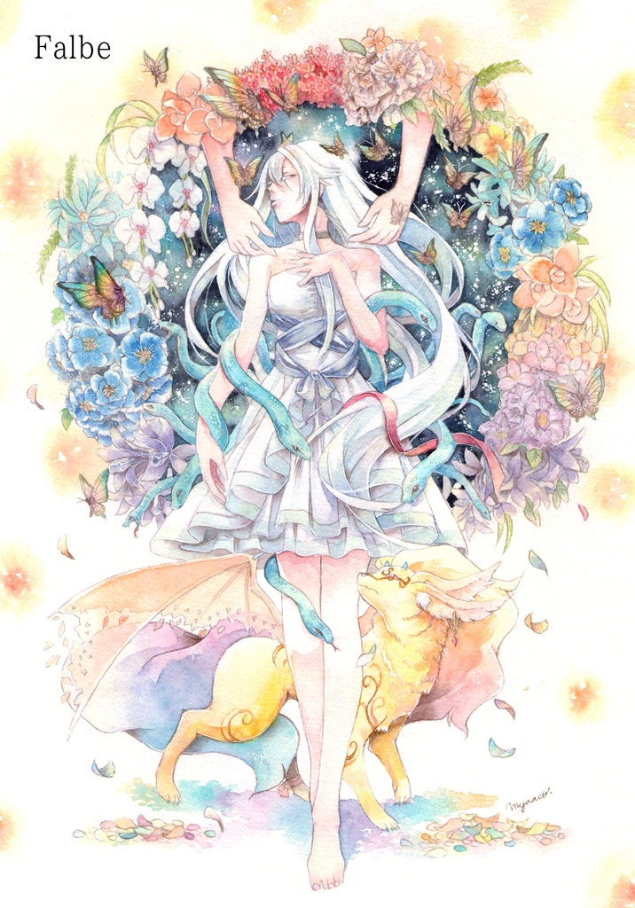 【アナログ原画】未額装原画(大)