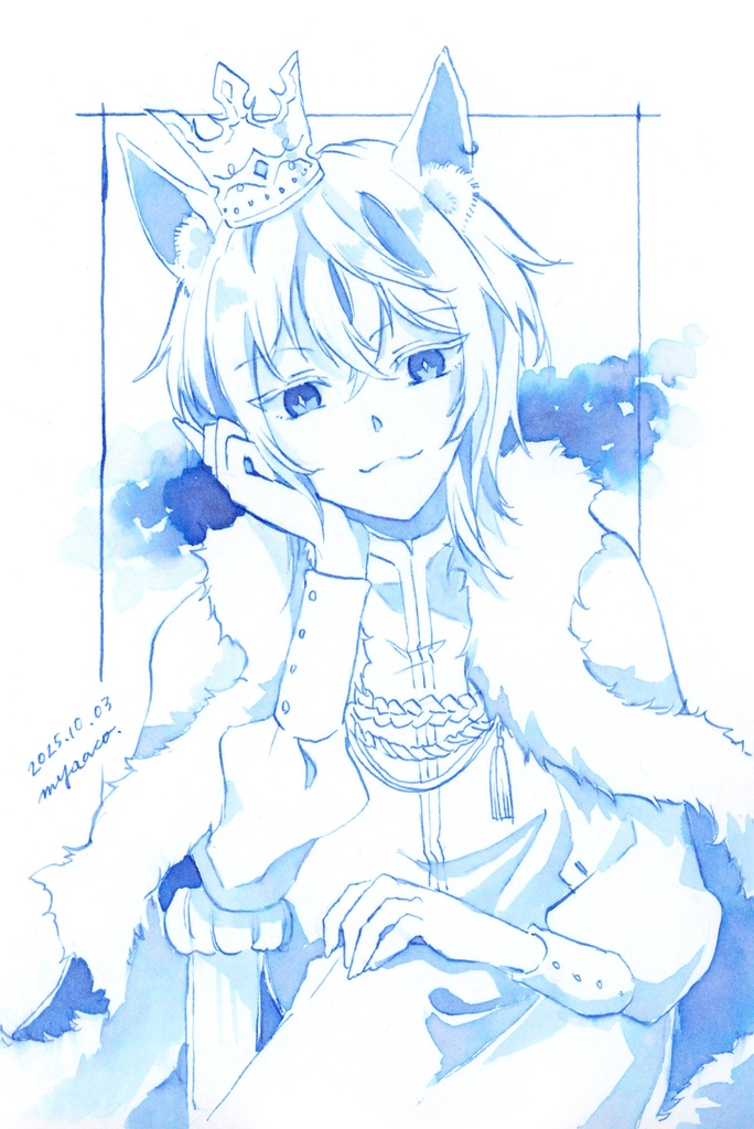 【原画】インクドローイング