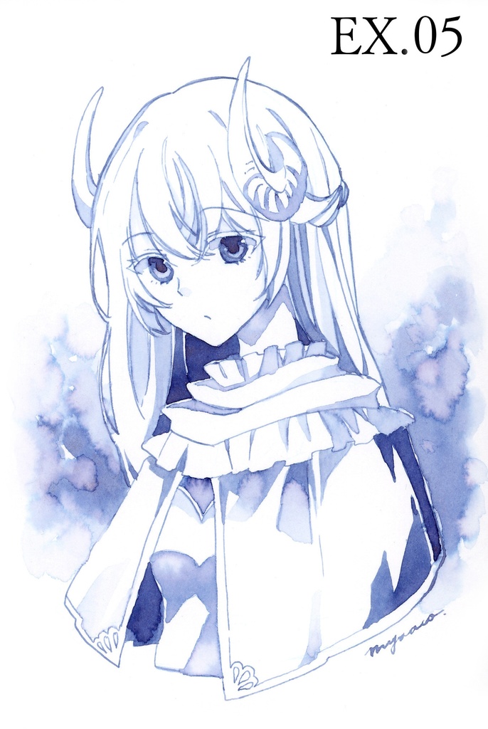 【原画】インクドローイング