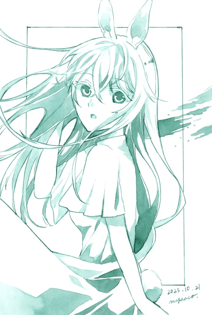 【原画】インクドローイング