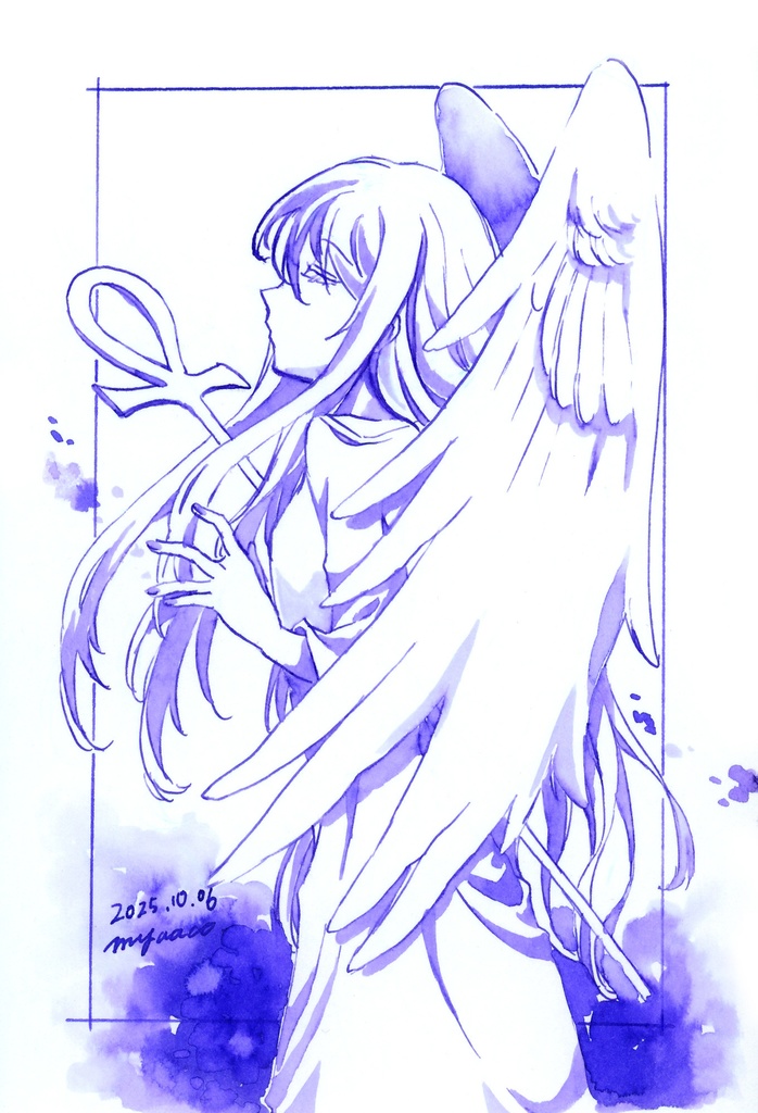 【原画】インクドローイング