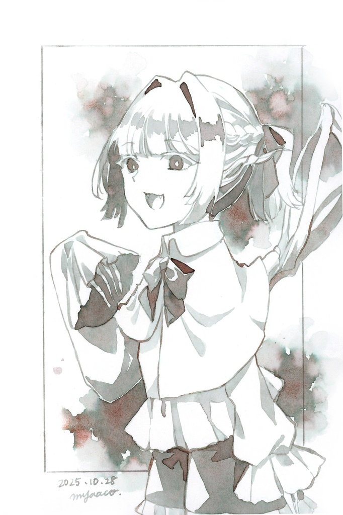 【原画】インクドローイング