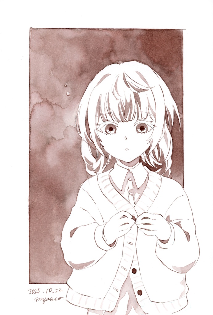 【原画】インクドローイング