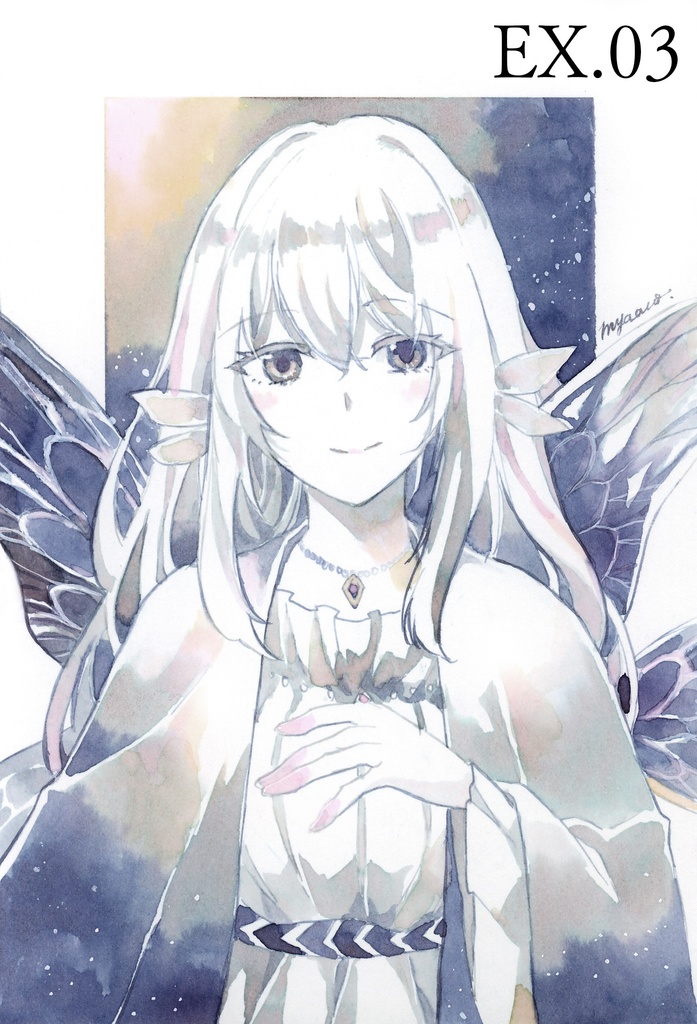 【原画】インクドローイング