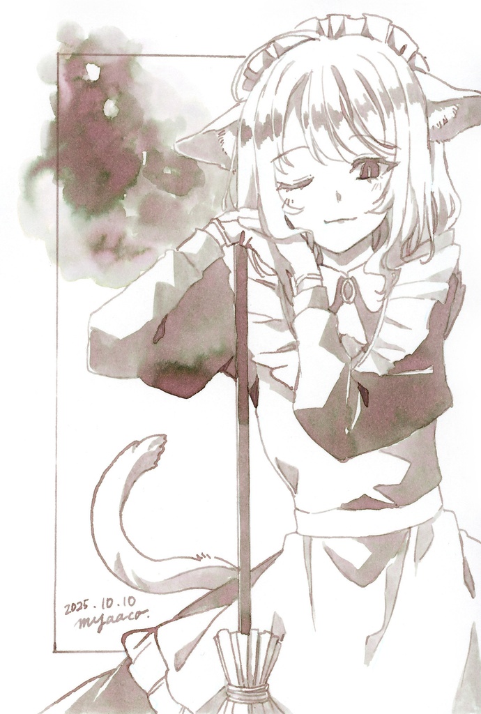 【原画】インクドローイング