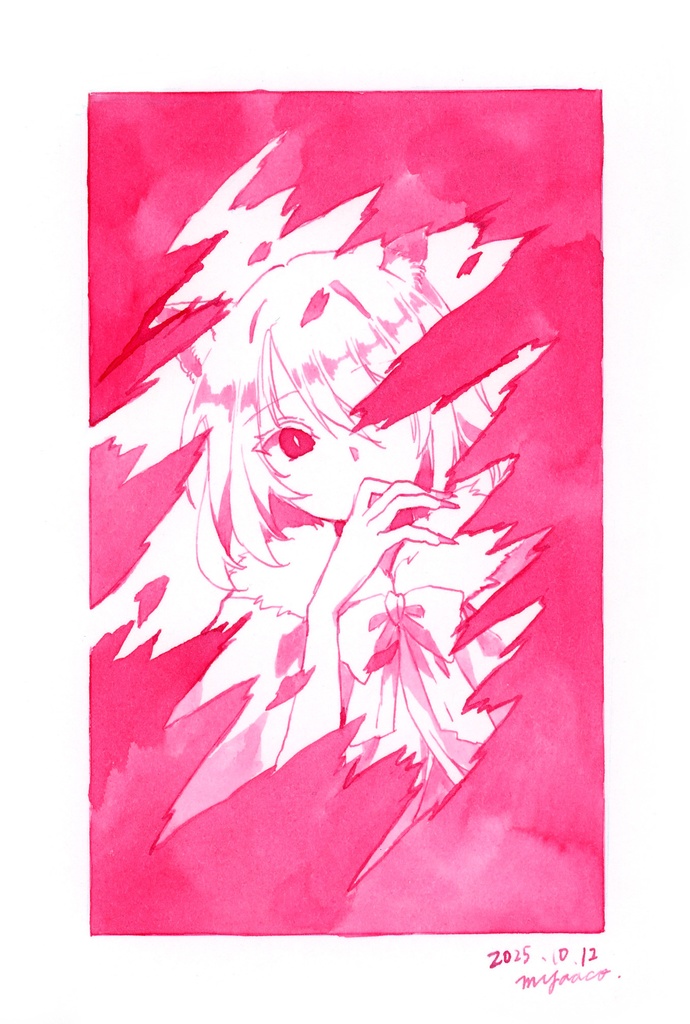 【原画】インクドローイング