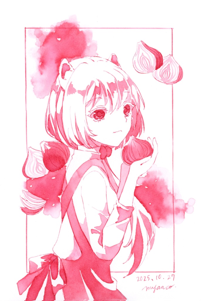 【原画】インクドローイング