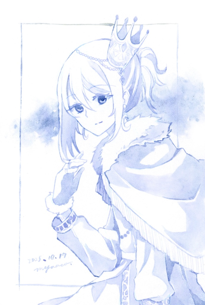 【原画】インクドローイング