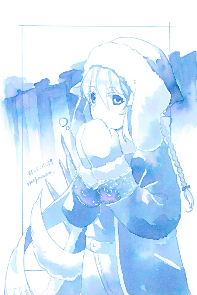 【原画】インクドローイング