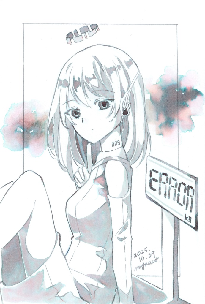 【原画】インクドローイング